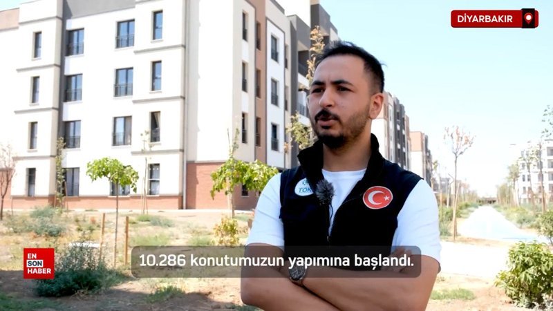Murat Kurum: Diyarbakır'da 10 bin konuta başladık, 6 binini bitirdik