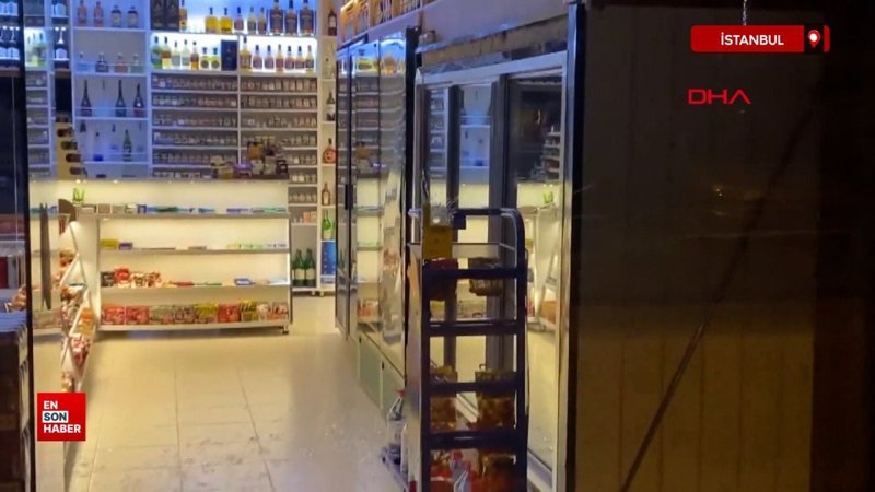 İstanbul Büyükçekmece'de tekel bayisine silahlı saldırı