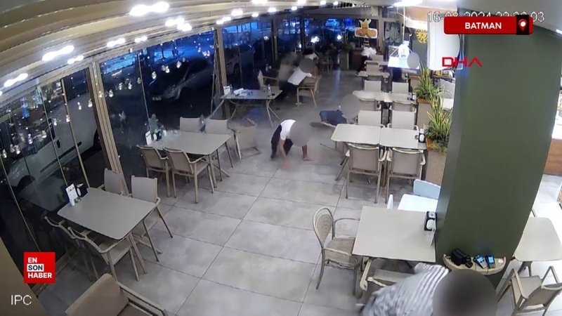 Batman'da kafeye silahlı saldırı düzenlendi