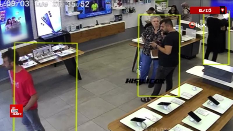 Elazığ'da hırsız önce keşif yaptı, sonra telefonu çaldı