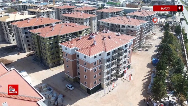 Hatay’da depremde yıkılan 600 Evler Sitesi yeniden inşa edildi