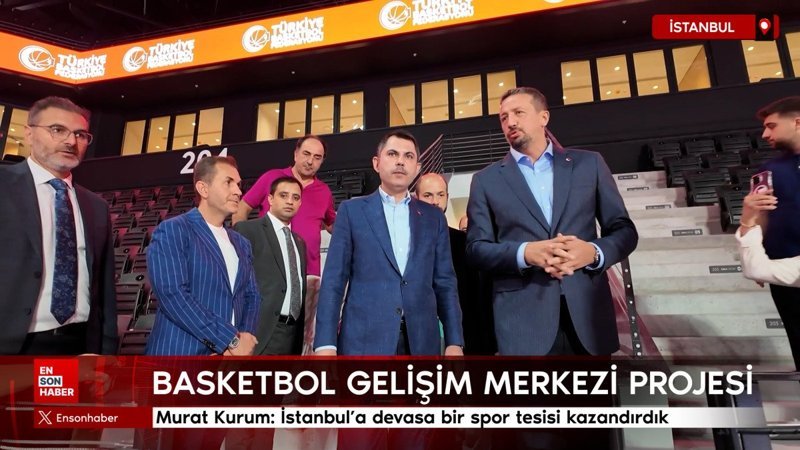 Murat Kurum: İstanbul'a devasa bir spor tesisi kazandırdık
