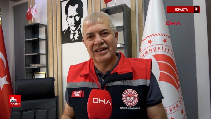 Isparta'da elma üreticilerine 'kalıntı bırakmayan ilaç kullanın' uyarısı