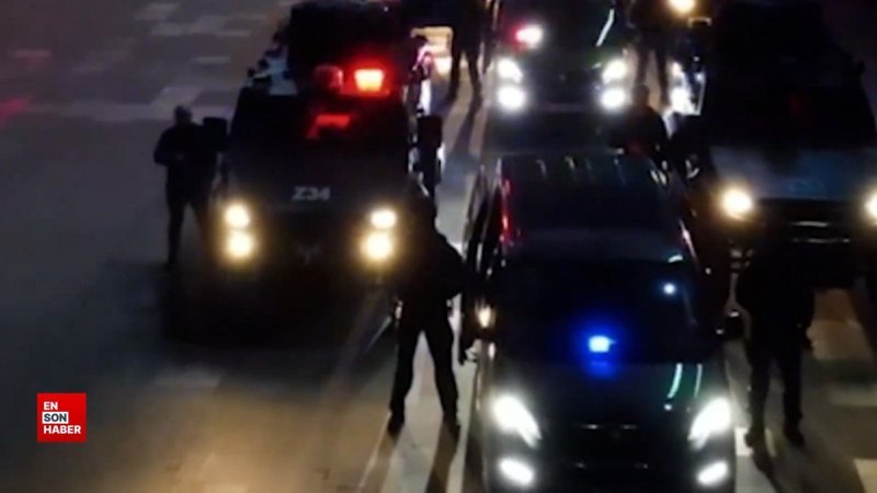 12 ilde Gürz-13 operasyonları: 33 şüpheli yakalandı