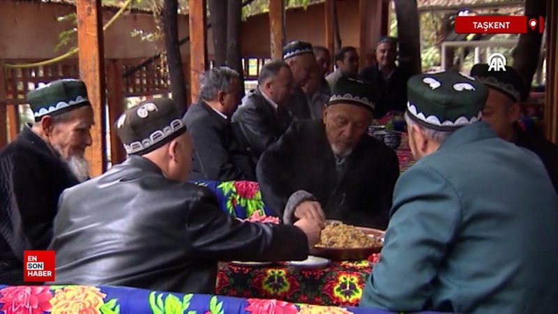 Özbekler, çayhane geleneğini yüzyıllardır yaşatıyor
