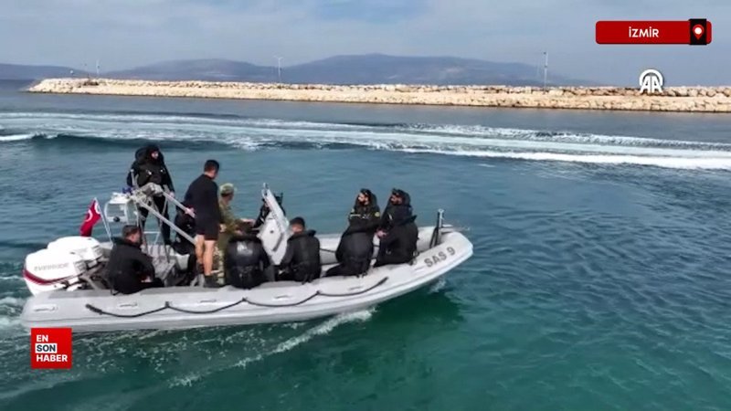 Nusret-2024 Davet Tatbikatı İzmir Körfezi açıklarında gerçekleştirildi