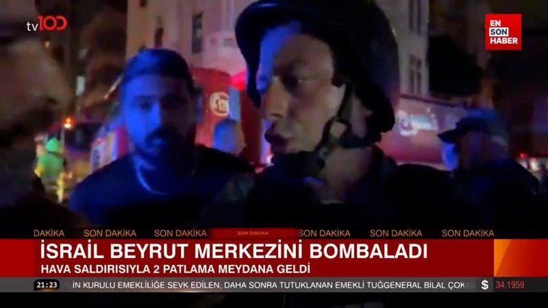 Beyrut'ta Türk muhabire saldırı