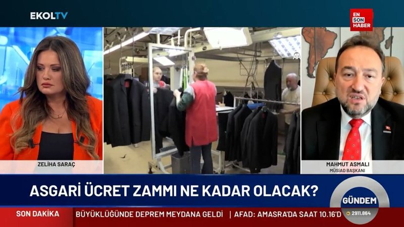 MÜSİAD Başkanı Mahmut Asmalı bölgesel asgari ücret'i savunuyor