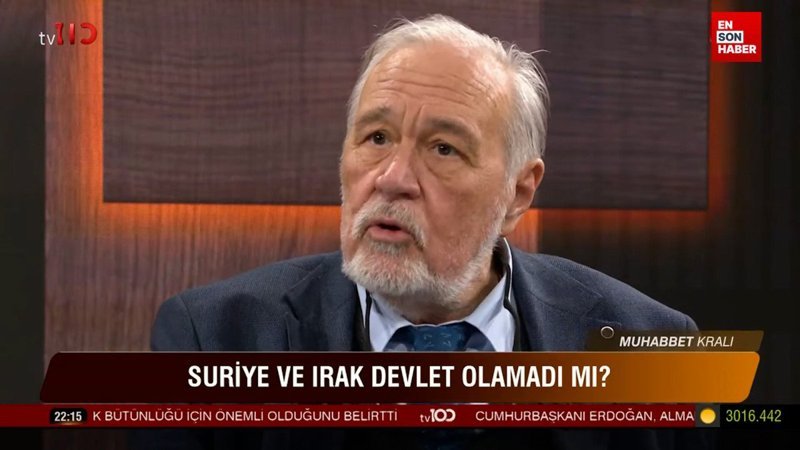 TV100 canlı yayınında gergin anlar