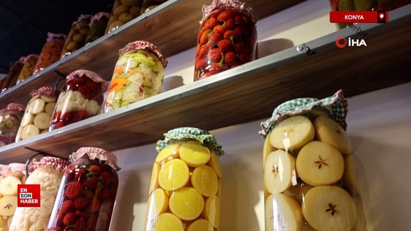 Konya'da salgına karşı doğal savaşçı 'turşu'