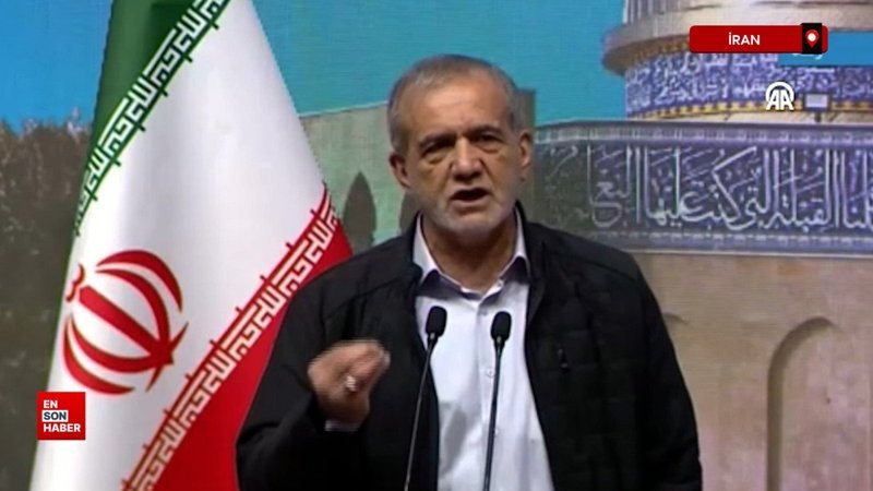 İran Cumhurbaşkanı Pezeşkiyan, ABD'nin baskılarına Türkçe deyişle cevap verdi