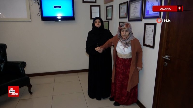 11 yıldır yürüyemiyordu, Adana'da sağlığına kavuştu