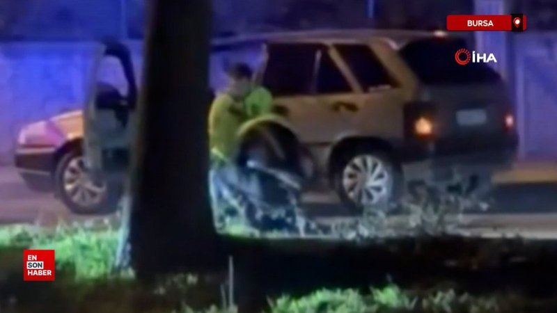 Bursa'da alkollü sürücü polis uygulamasından kaçtı