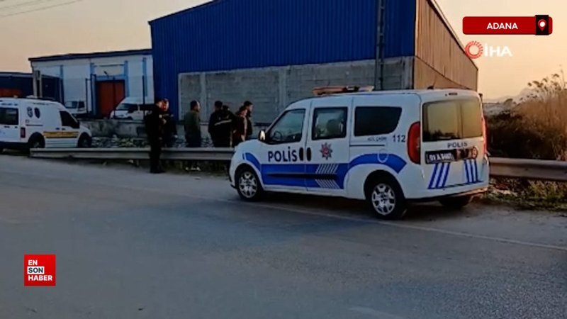 Adana'da dere yatağında insan iskeleti bulundu