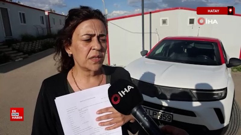 Hatay'da hayallerindeki araba kabusu oldu