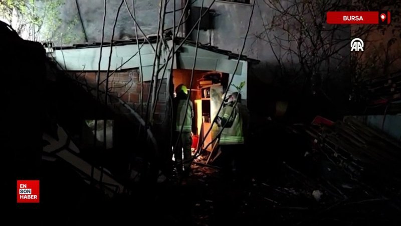 Bursa'da restoranın kazan dairesinde patlama