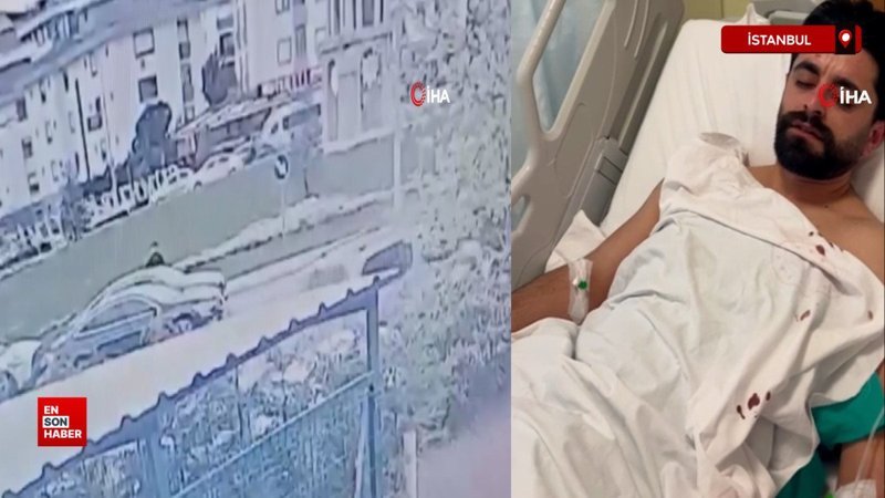 Sancaktepe'de yol verme tartışması: İş adamı silahına davrandı