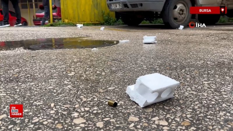 Bursa'da otoparka silahlı saldırı