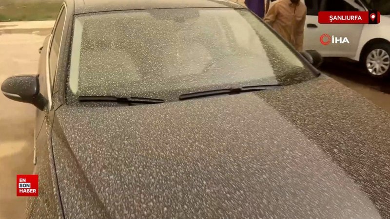 Şanlıurfa'da toz bulutu sonrası oto yıkamacılarda yoğunluk