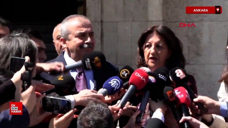 DEM Parti heyeti: Önemli bir görüşme, barışa vesile olsun