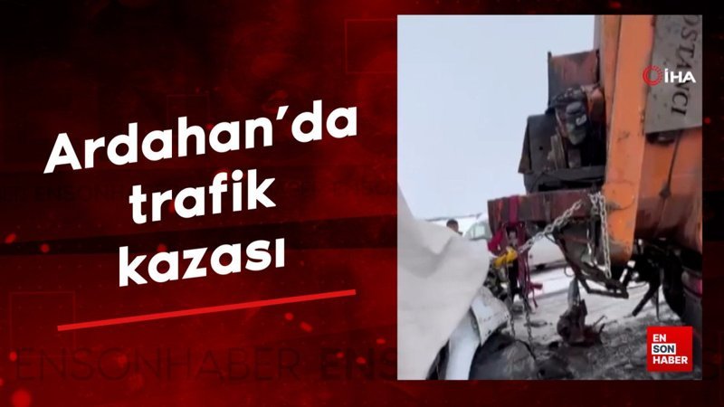 Ardahan'da trafik kazası