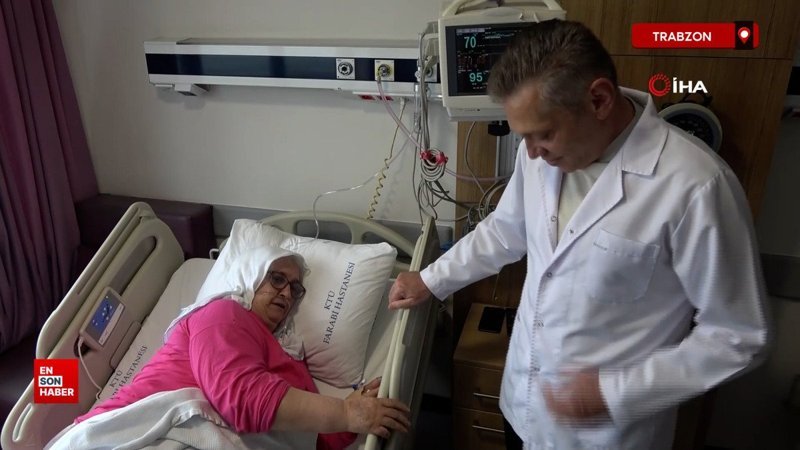 Trabzon'da tuttuğu karayemiş çekirdeği az kalsın öldürüyordu