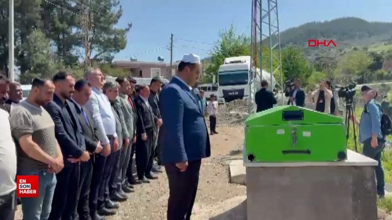 Sulama kanalında cansız bedeni bulunan Cumali, toprağa verildi