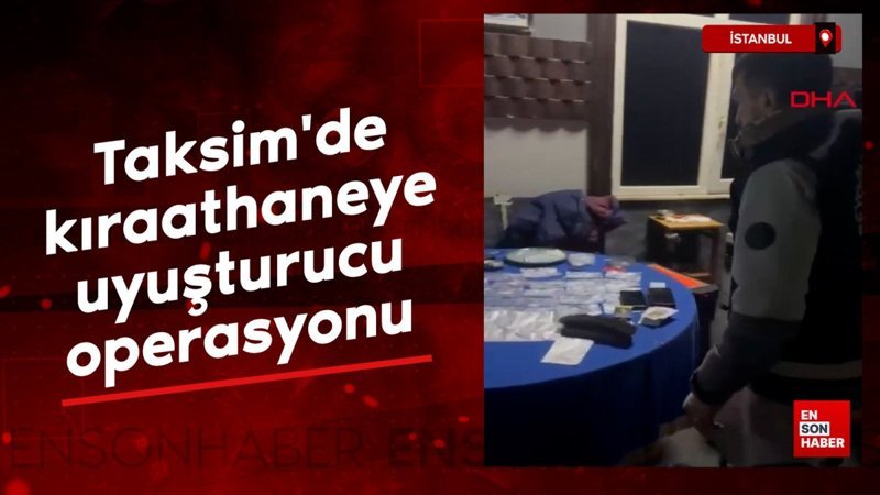 İstanbul'da kıraathaneye kumar operasyonu