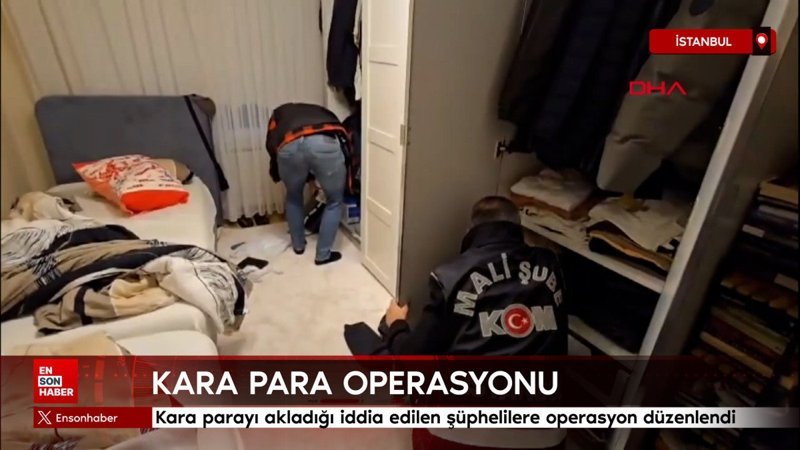 Kapalıçarşı'da dolandırıcılara ait parayı akladığı iddia edilen şüphelilere operasyon