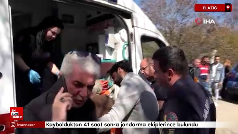 Elazığ'da 41 saat sonra bulunan adam: Ambulansa binerken çizmelerimi çıkarayım