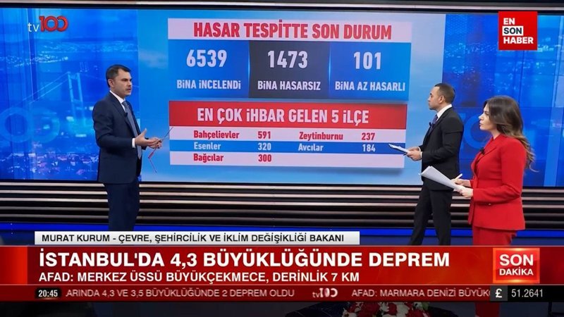 Murat Kurum, hasar tespit çalışmalarındaki son durumu açıkladı