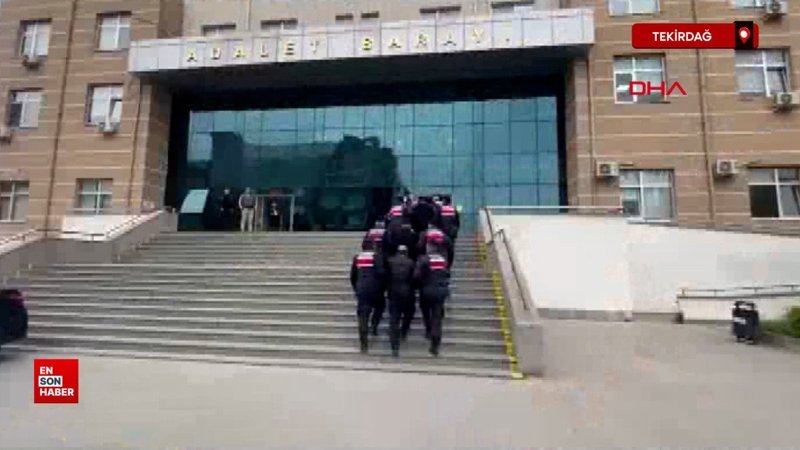 Tekirdağ'da şantaj yapıp 8 milyon TL kazanç sağlayan 5 şüpheli tutuklandı