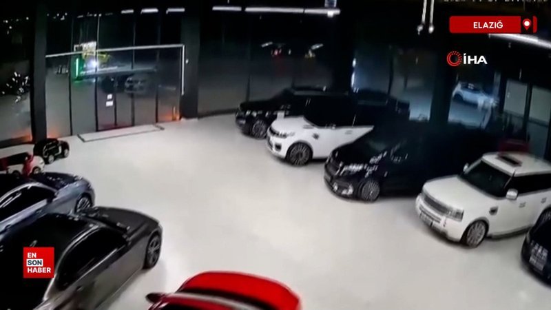 Elazığ’da 4.9’luk deprem anı