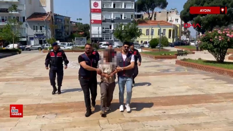 Aydın'da arkadaşını öldüren şüpheli adliyeye sevk edildi
