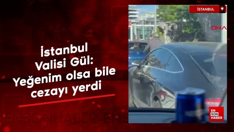 İstanbul Valisi Gül: Yeğenim olsa bile cezayı yerdi
