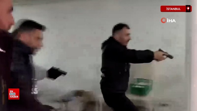 Ümraniye'de yasadışı silah atölyesine baskın