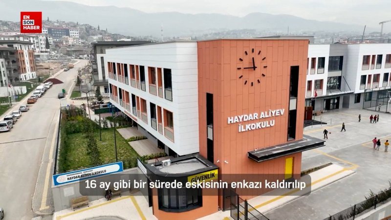 Bakan Kurum: Asrın felaketinin ardından afetlere dirençli okul inşa ettik