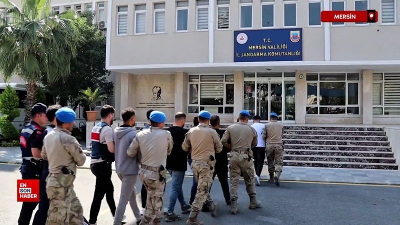 Narkokapan-Mersin operasyonunda torbacılar gözaltına alındı