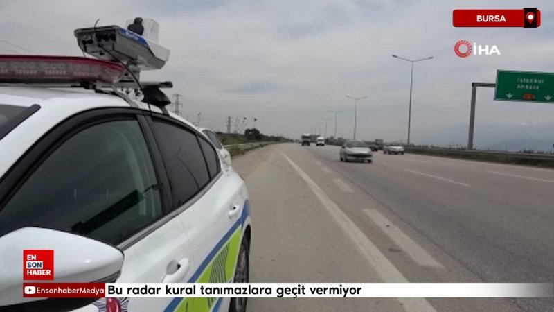 Bu radar kural tanımazlara geçit vermiyor: Aynı anda 4 araca ceza