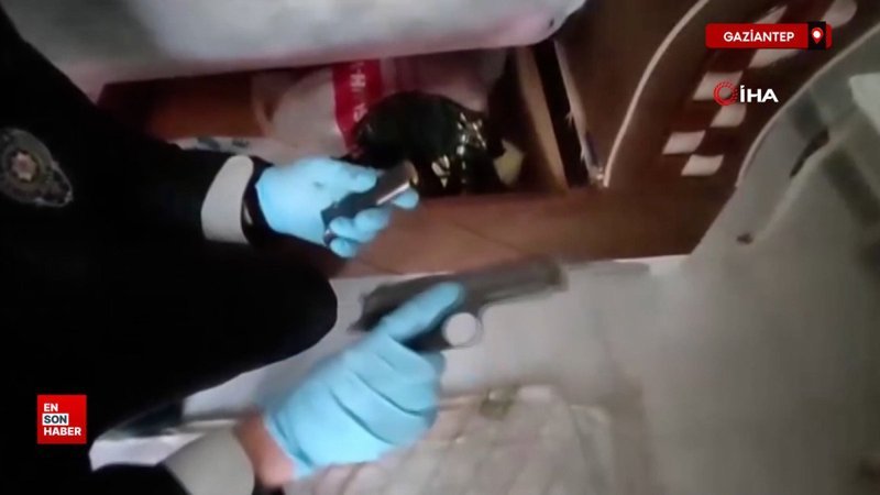 Gaziantep'te suç örgütüne yönelik operasyon