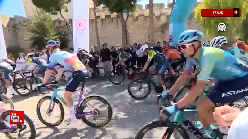 60. Cumhurbaşkanlığı Türkiye Bisiklet Turu'nun 8. ve son etabının startı verildi