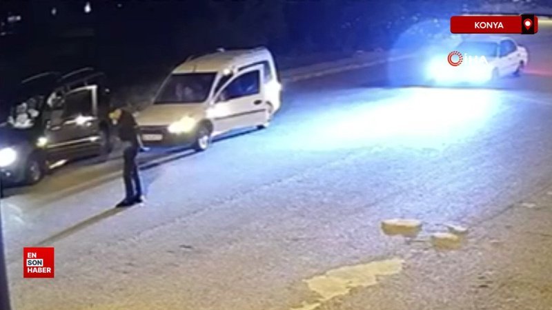 Konya'da havaya ateş açan 2 kişi yakalandı