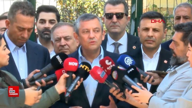 Özgür Özel'den saldırı sonrası ilk açıklama