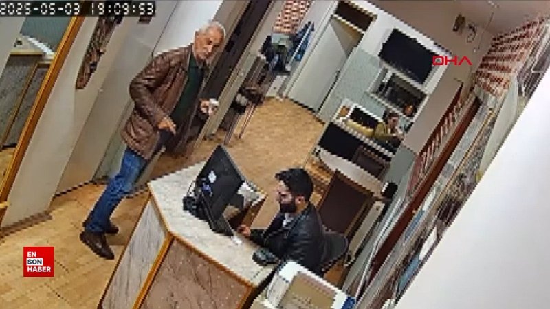 Özgür Özel’e saldıran Selçuk Tengioğlu’nun otel görüntüleri