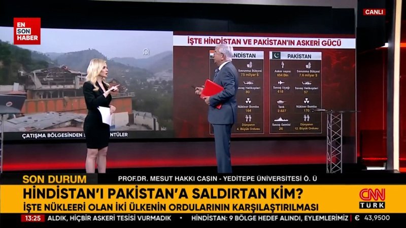 Mesut Hakkı Caşın: Hindistan ve Pakistan savaşının arkasında İsrail var