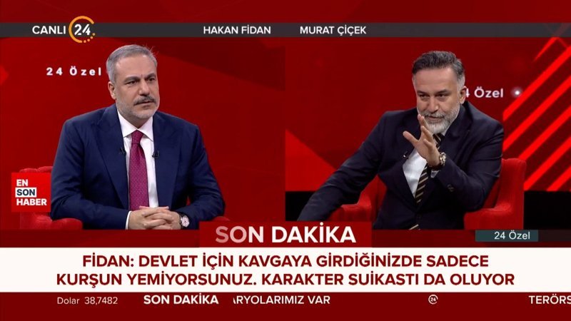 Hakan Fidan: Suikast girişimine uğradım