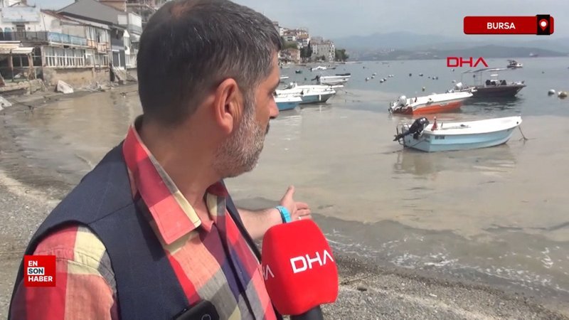 Marmara’nın turistik körfezi müsilajla kaplandı