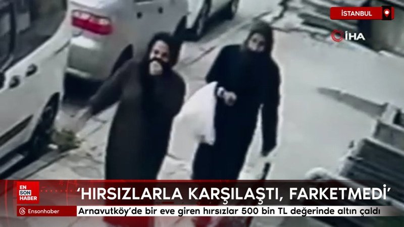 Arnavutköy’de bir eve giren hırsızlar 500 bin TL değerinde altın çaldı