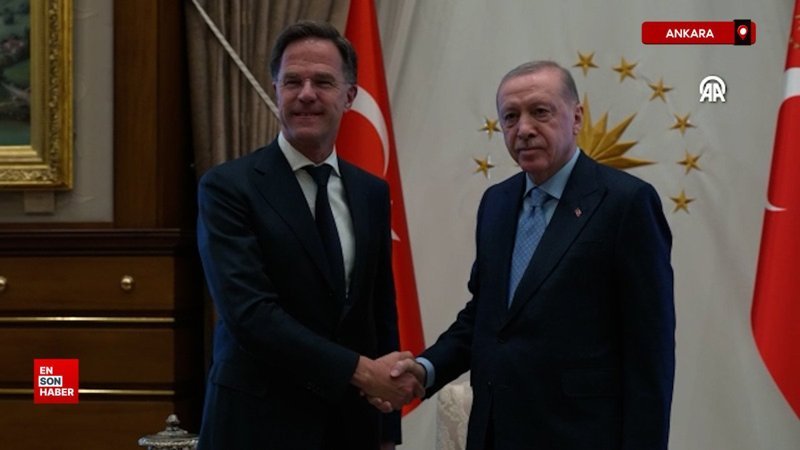 Cumhurbaşkanı Erdoğan, NATO Genel Sekreteri Rutte'yi kabul etti