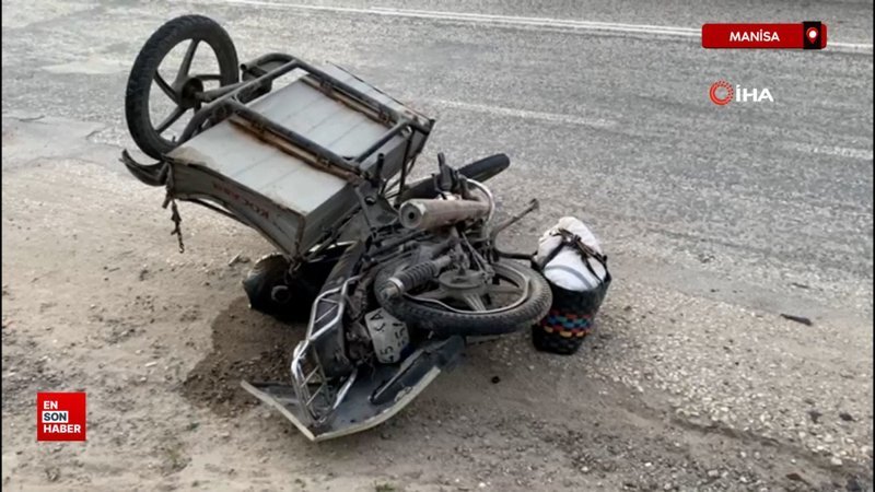 Manisa'da karı koca aynı kazada hayatını kaybetti